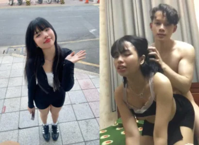cô bạn chubby dễ thương thỏa sức đắm chìm trong tận hưởng